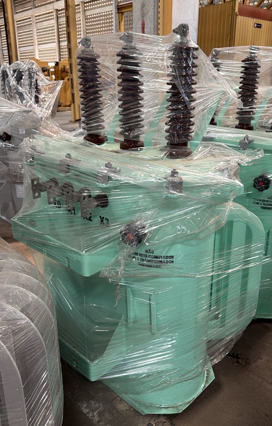 Transformador 112,5 KVA a óleo vegetal